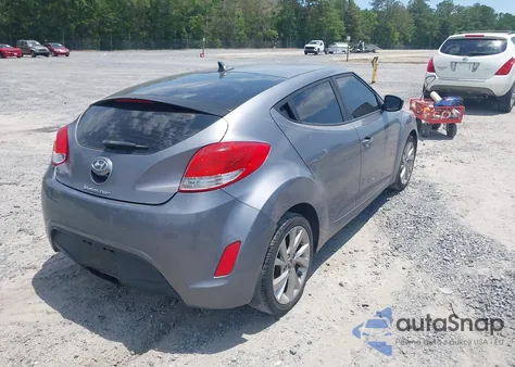 2016 Hyundai Veloster from USA, damaged, VIN KMHTC6AD5GU288315